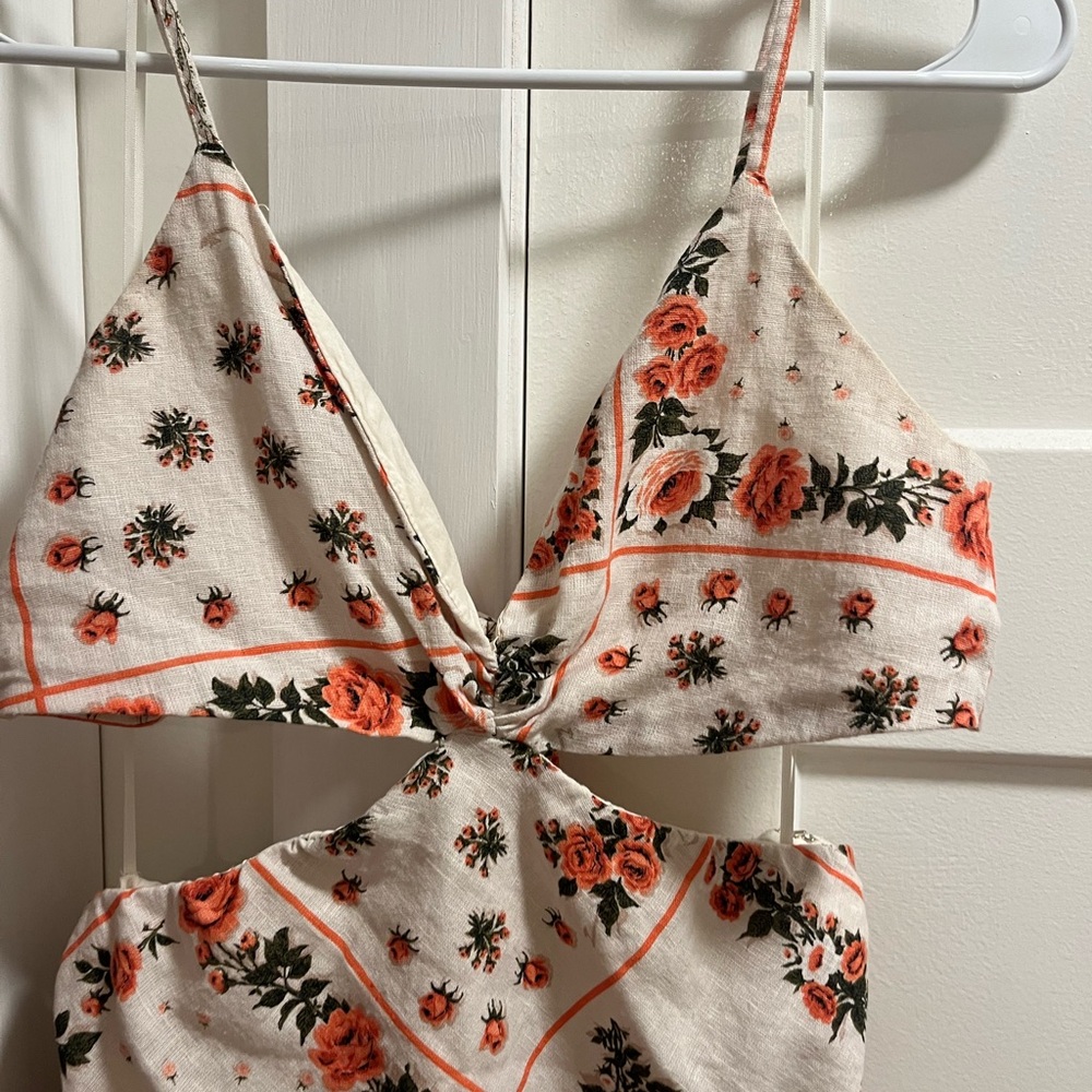 Abercrombie & Fitch dress, cutout sides, tie back - Picture 4 of 6